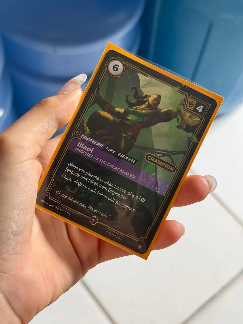 Carta Illaoi Skirmish Champion