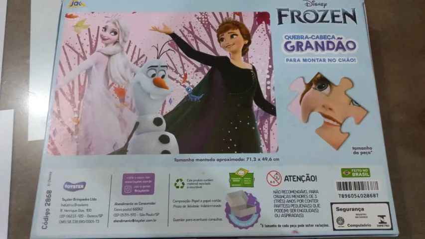 Frozen - Quebra cabeças 120 peças - Foto 4