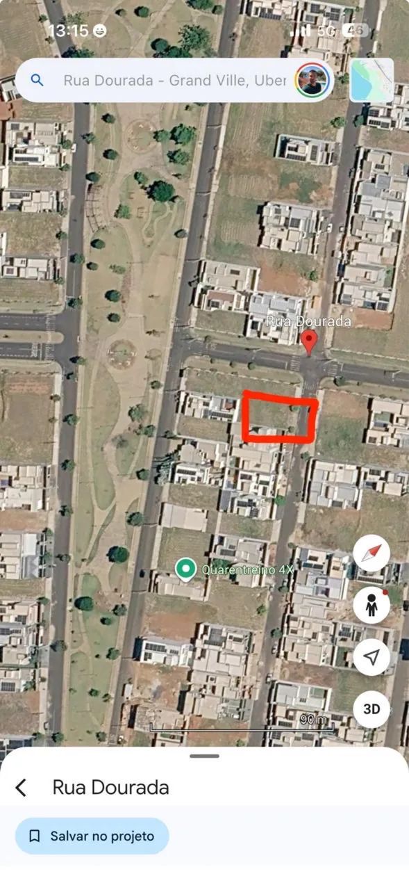 Terreno Rua de cima da Praça