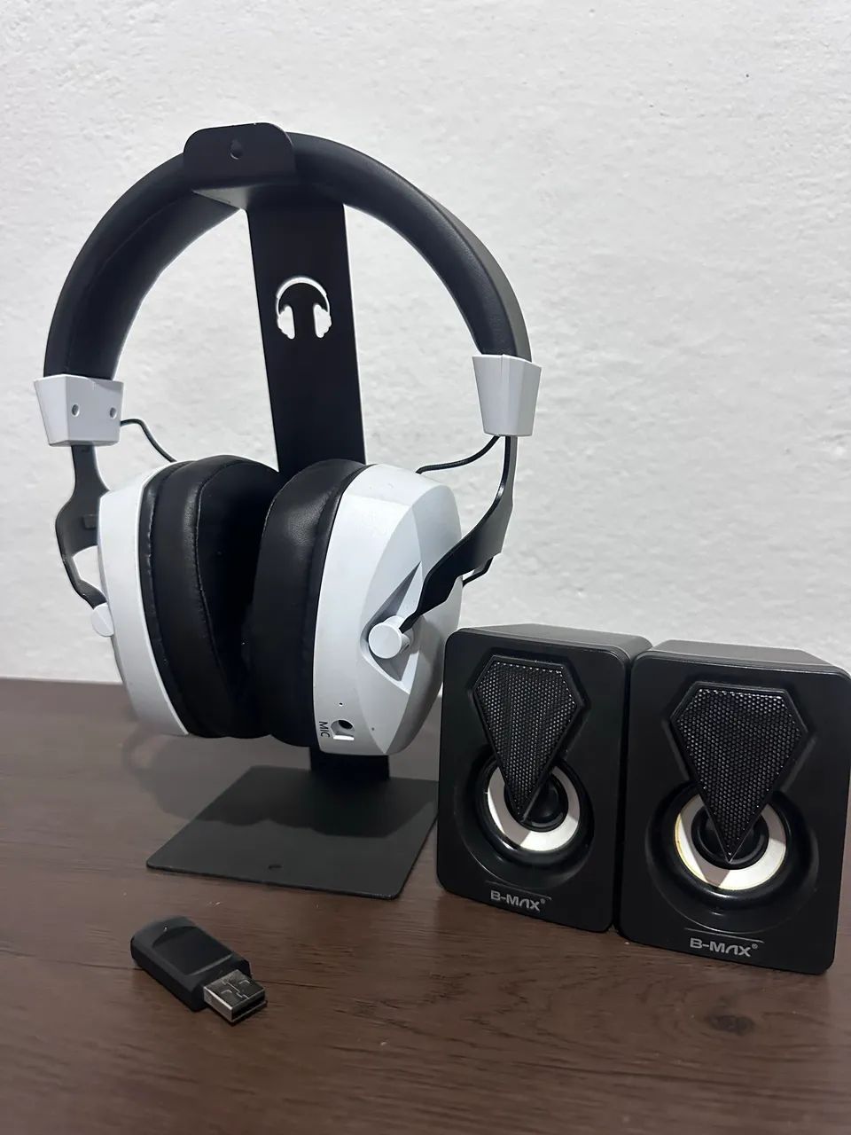 HEADSET + CAIXINHAS DE SOM - Foto 2