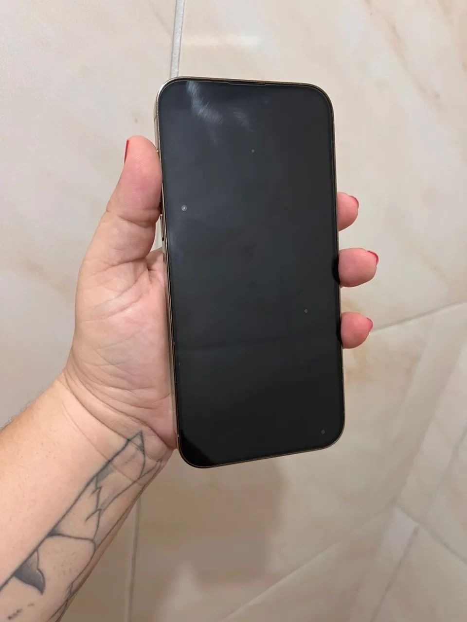 IPHONE 14 pro Max 128GB GOLD - Foto 4