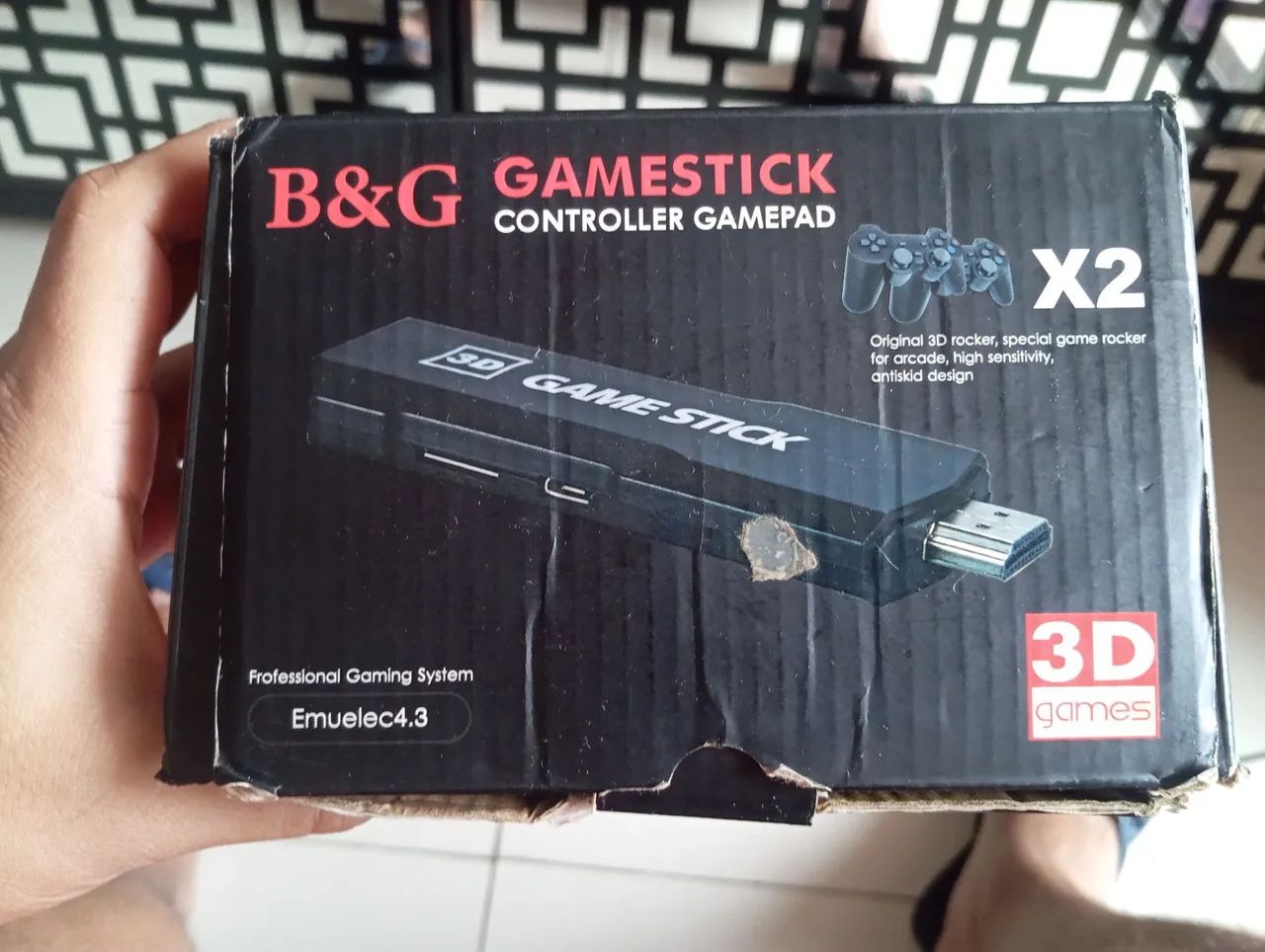 Esta com defeito Game Stick *