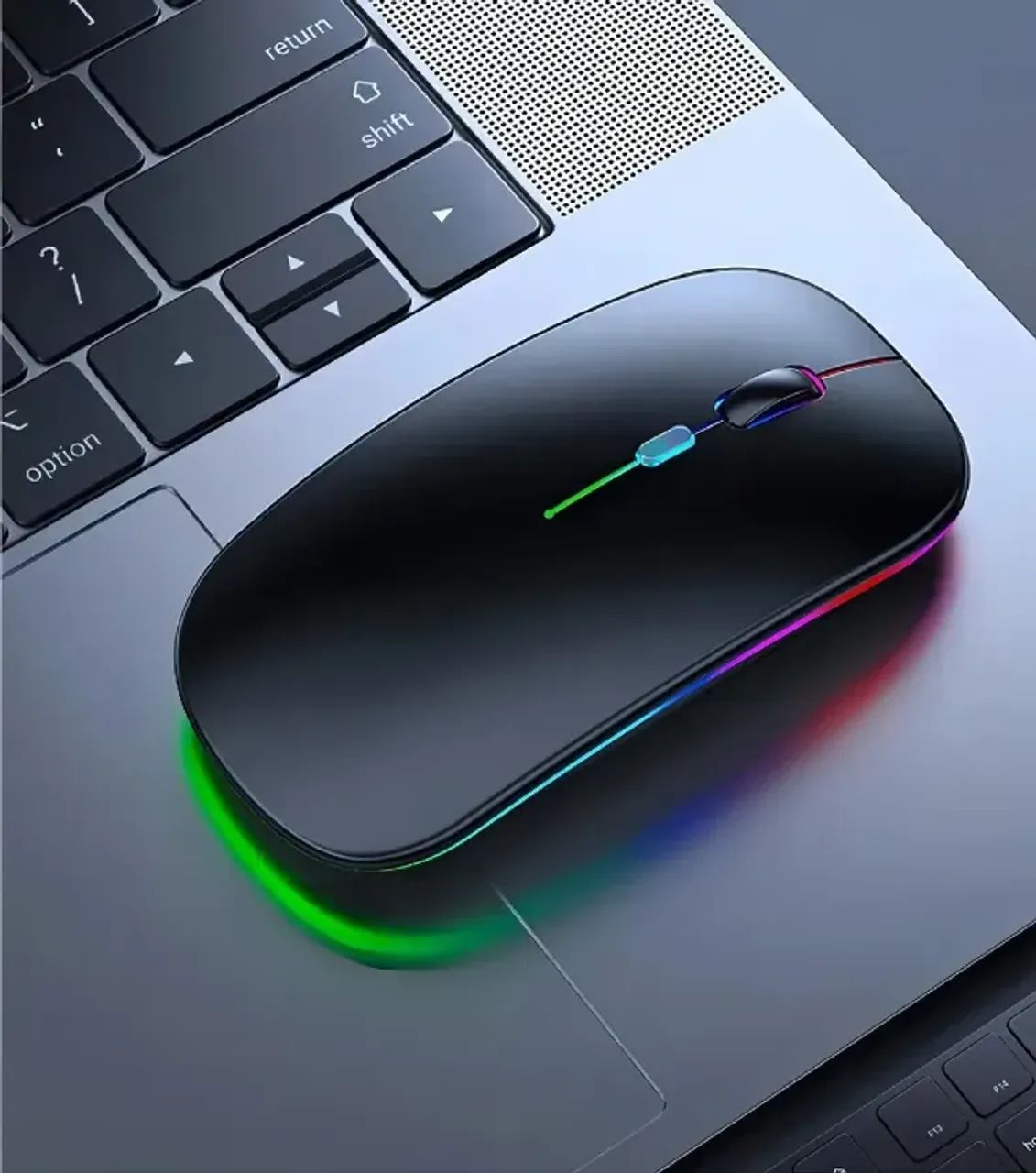 Mouse Sem Fio Bluetooth e USB Q'Gold