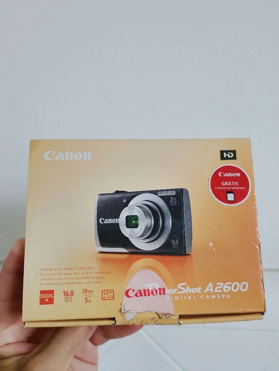 Câmera Canon powershot A2600 16Mp funcionando perfeitamente  - Foto 2