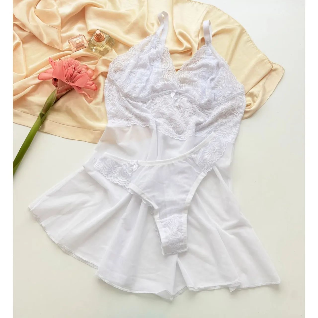 Camisola com renda  - Foto 3