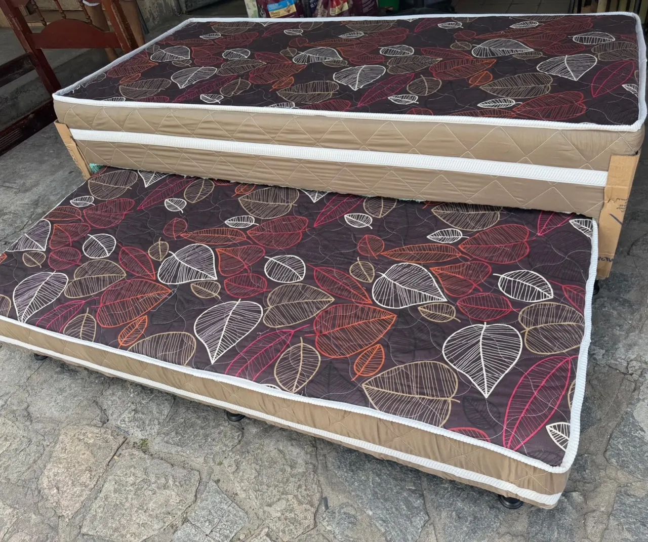 Cama box com auxiliar reformadas  - Foto 4