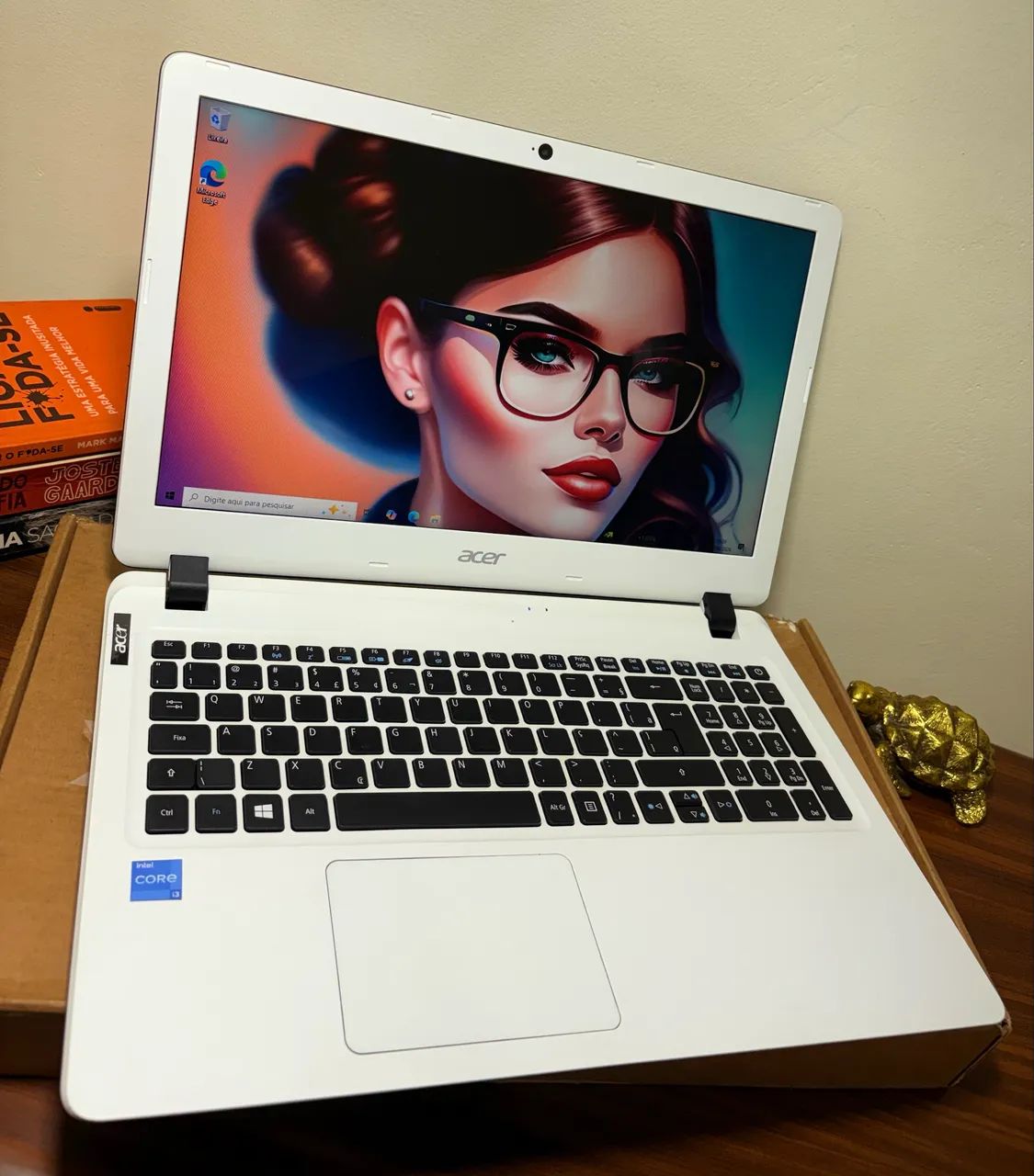 Notebook ACER White Turbo Core i3 Na Caixa! - Foto 2