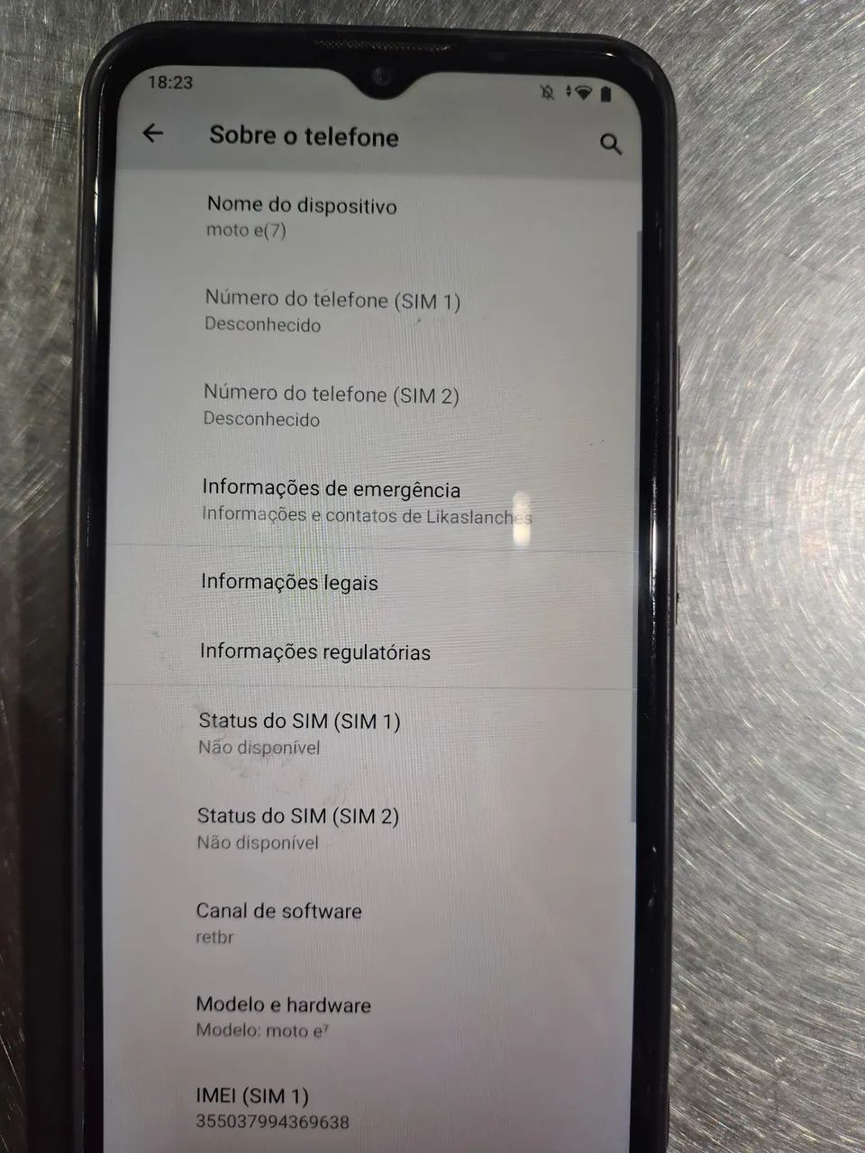 Moto E7 celular  - Foto 2