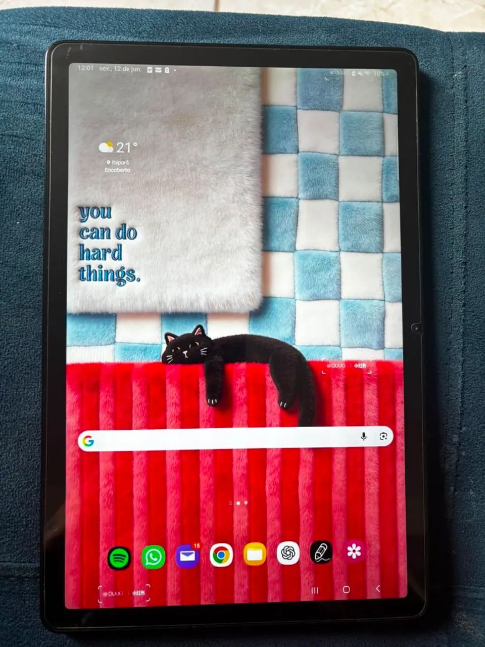 Samsung Galaxy Tab A9+ 64GB 11" + Teclado Bluetooth + Caneta + Capa | Impecável - Foto 2