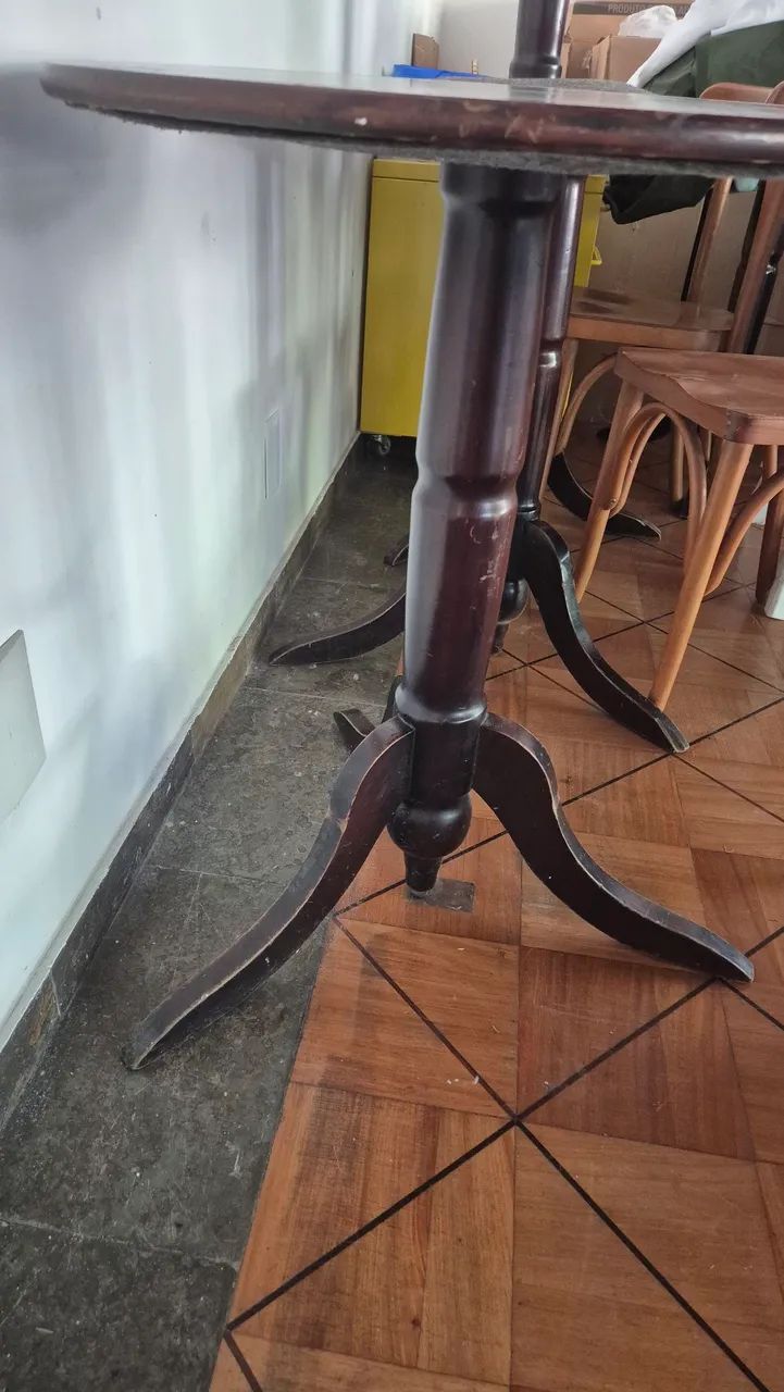 Vendo 5 mesinhas bistrô baixa rústica  - Foto 4