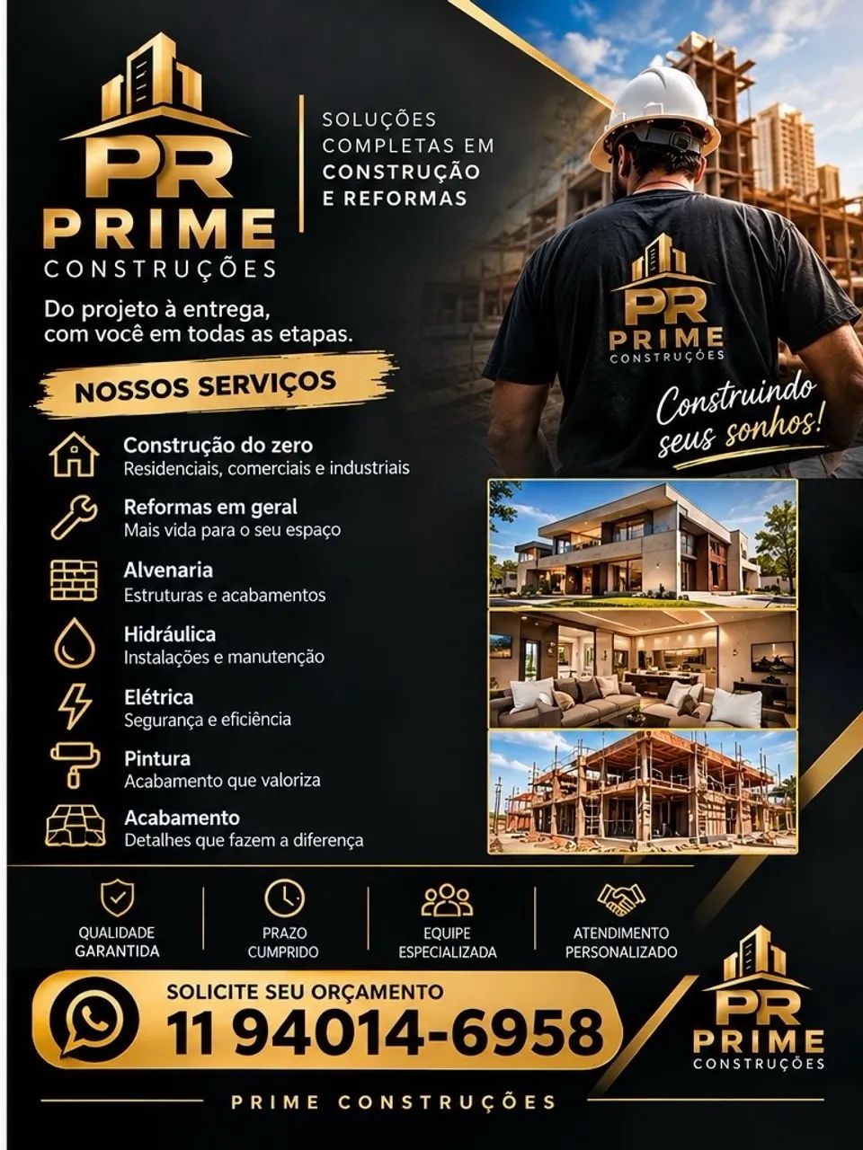 Construtora/empreita /pedreiro 