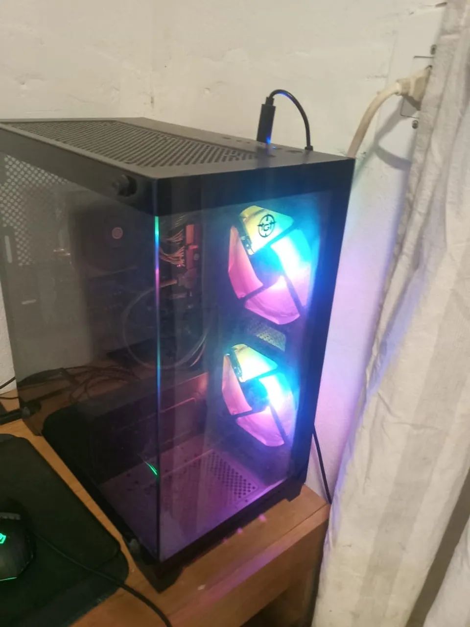 vendo pc gamer completo  AMD Ryzen 5 5600GT, 16GB DDR4, SSD 480GB MAIS MONITOR 100hz - Foto 3