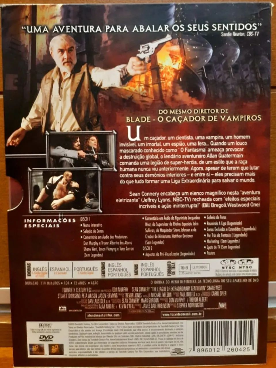 A Liga Extraordinária - DVD Duplo - Foto 2