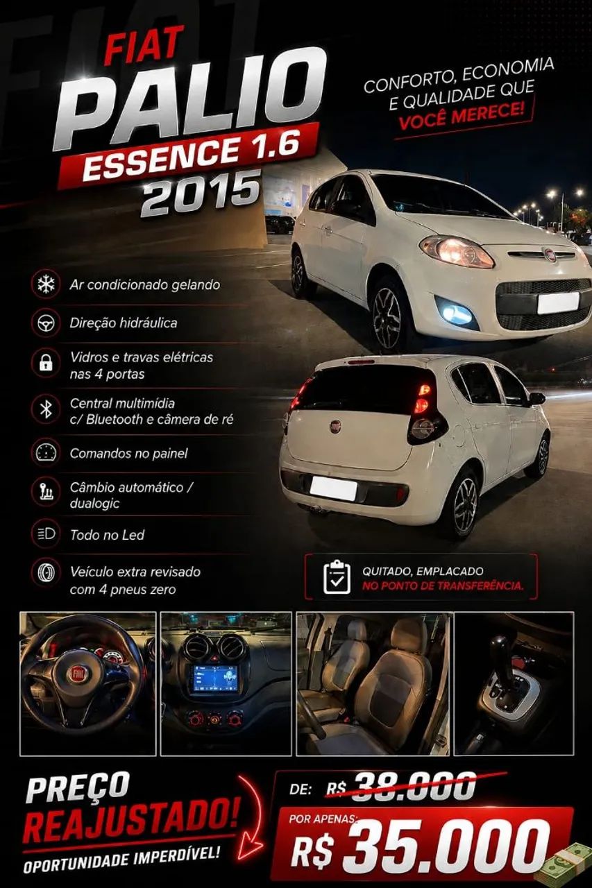 Fiat Palio Palio ESSENCE 1.6 Flex 16V 5p 2015