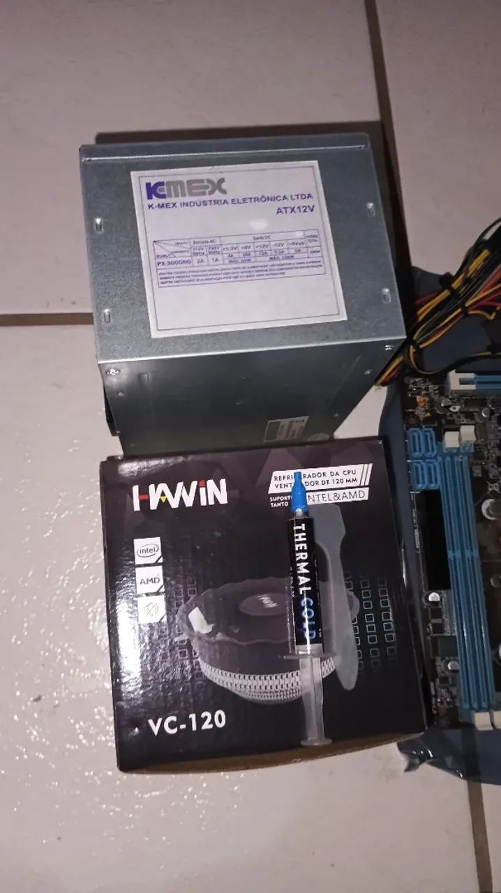 KIT FONTE + PROCESSADOR I5 650 - Foto 2