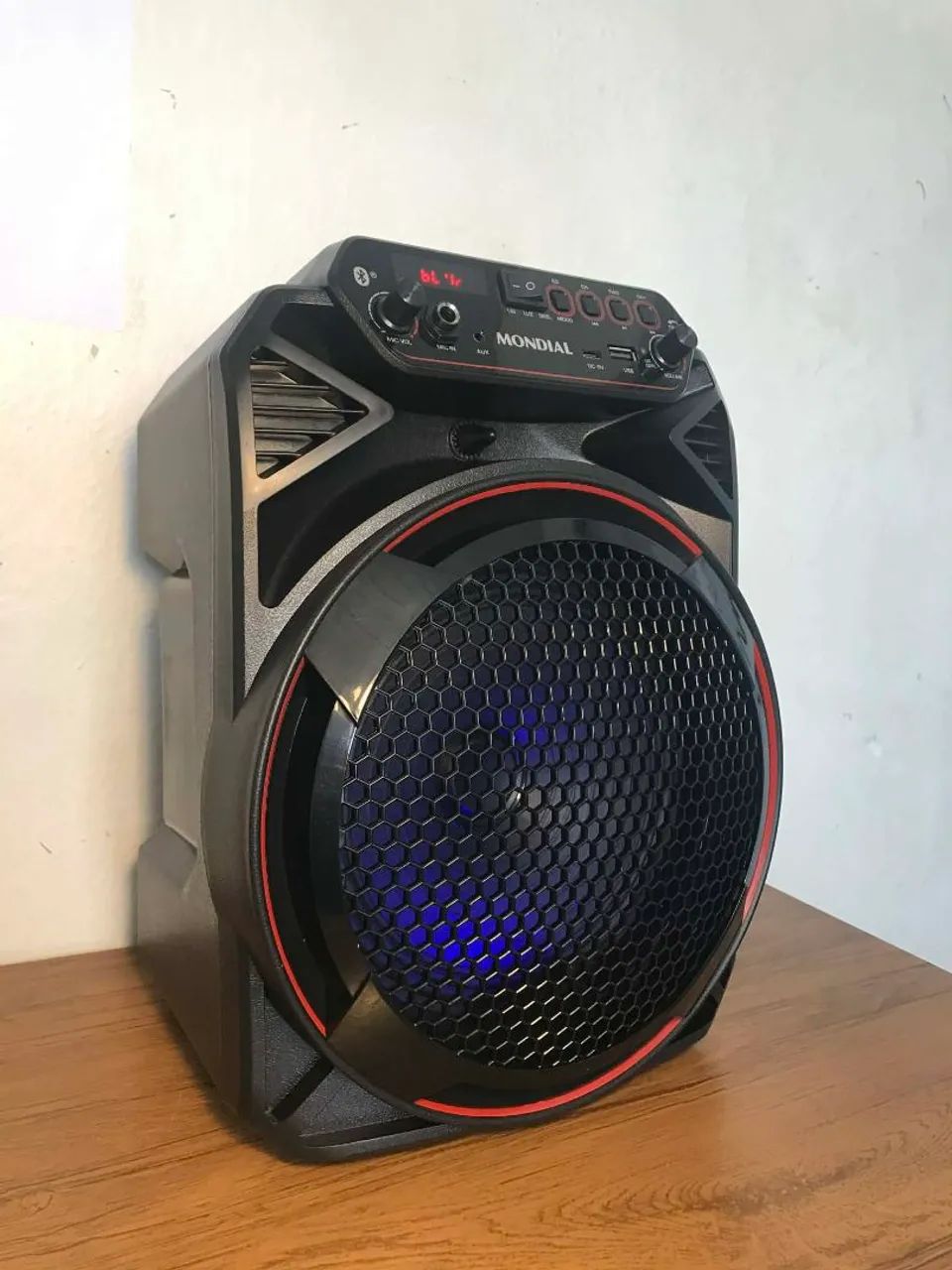 Caixa de Som Bluetooth Mondial Connect Party 150W RMS Nova - Foto 2