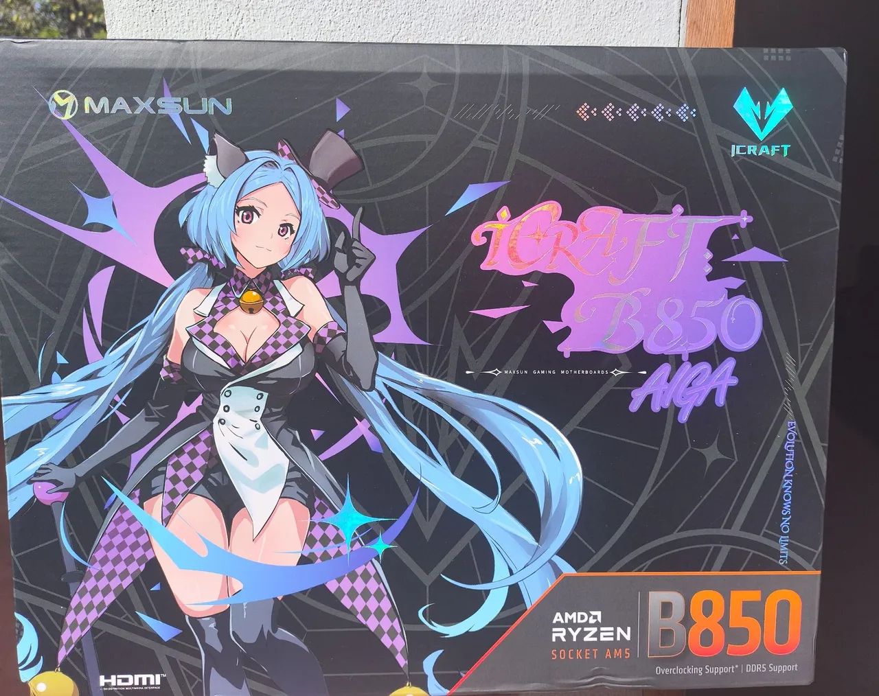 Placa-mãe Maxsun iCraft B850 AIGA