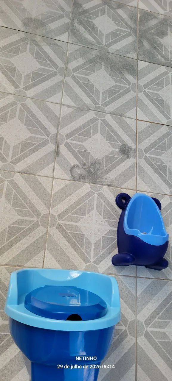 Troninho Musical Infantil e Mictório Azul - Foto 5