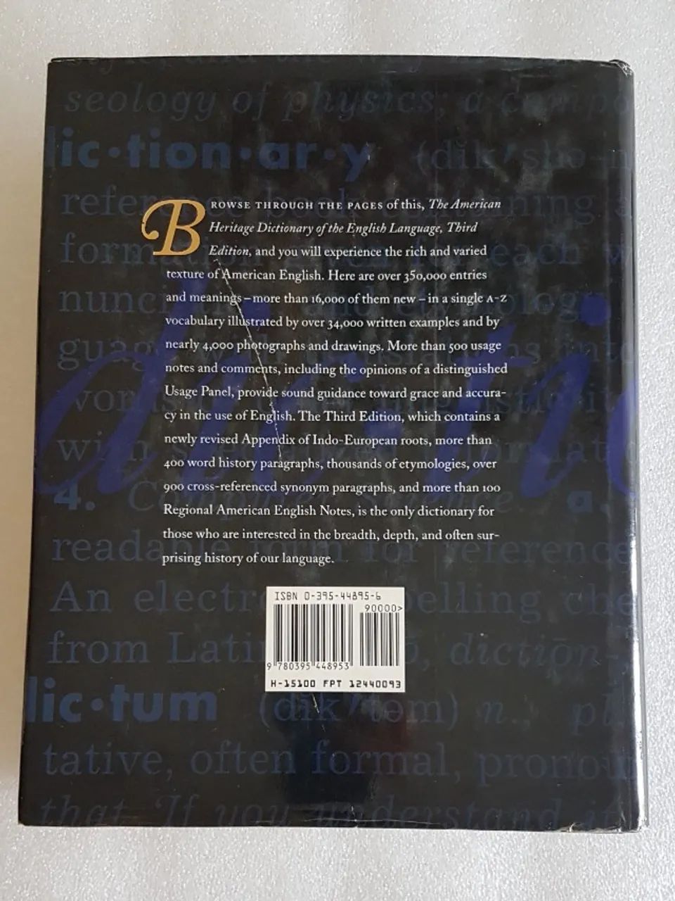 The American Heritage Dictionary of the English Language - Third Edition - Foto 2