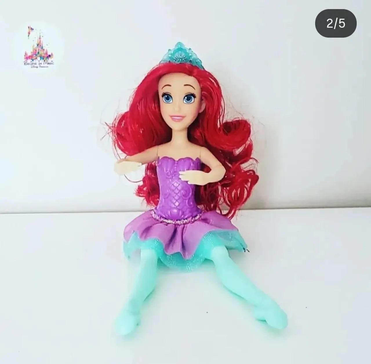 Boneca Princesa Disney Ariel Bailarina Hasbro