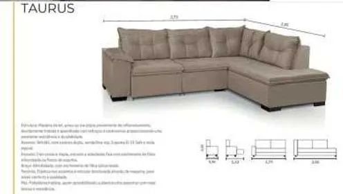 Sofa de Canto 2,73m - (Oferta)!! - Foto 4