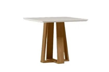 Mesa de Jantar Rubi com 4 Cadeiras Simone 90x90 - Entrega DF e Entorno - Foto 2