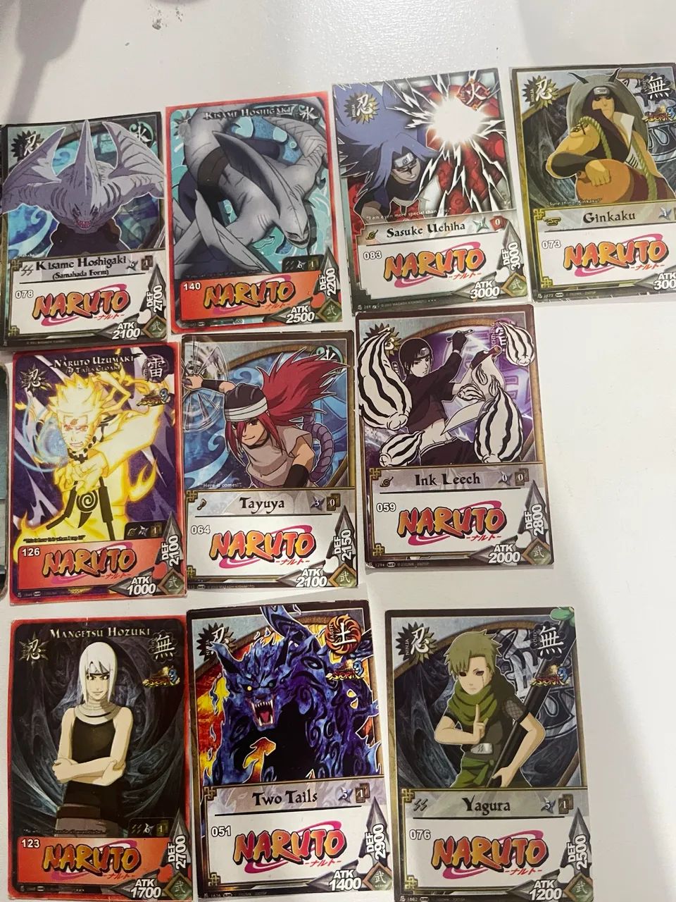 Lote de Cartas cards Naruto - Coleção Antiga  - Foto 4