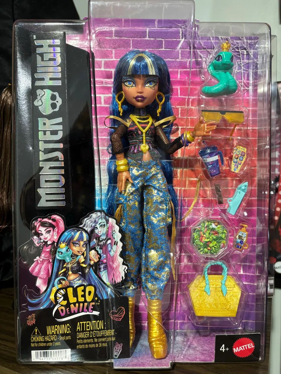 Boneca Monster High Cléo G3 Core Refresh 2 (Lacrada)