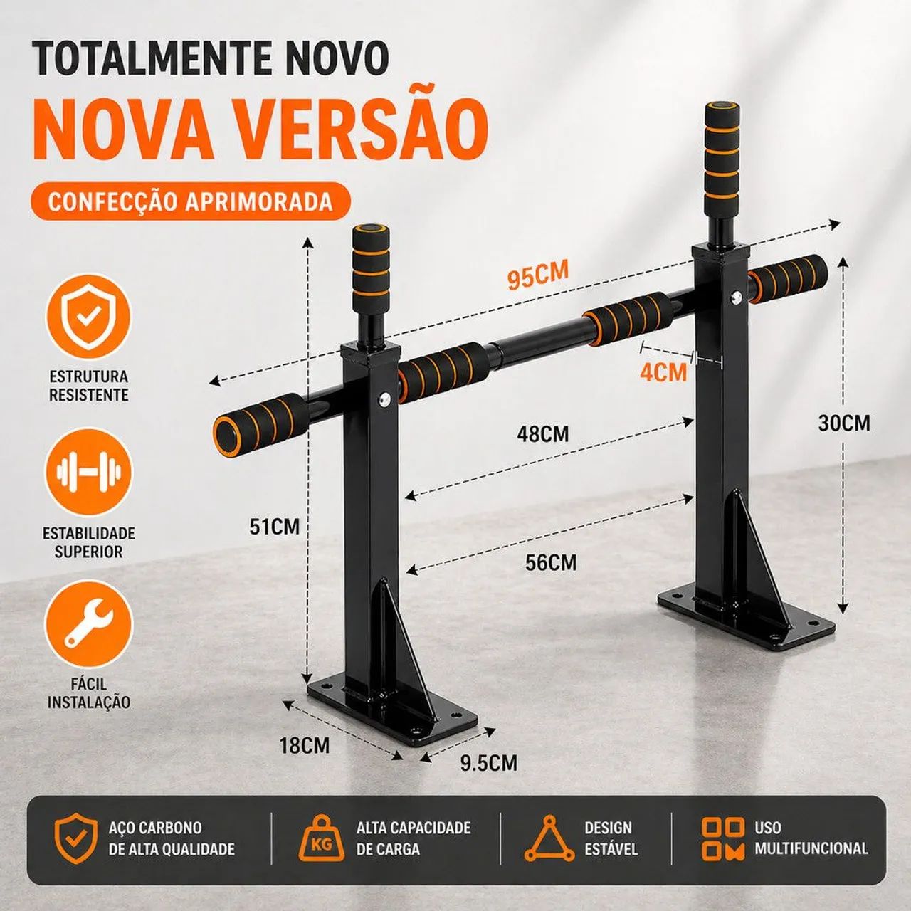 Barra Fixa reforçada  - Foto 4