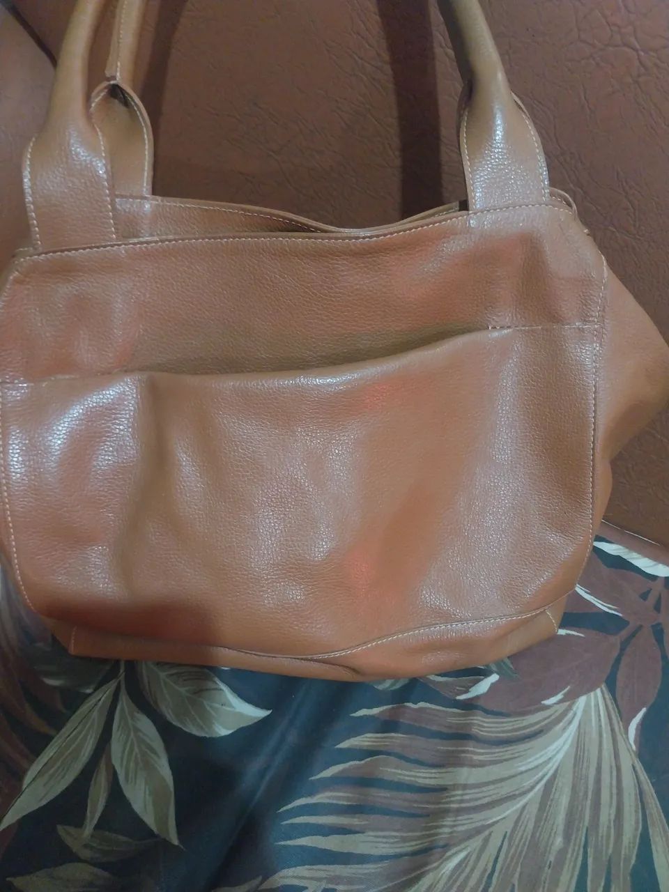 Bolsa em couro - Foto 3