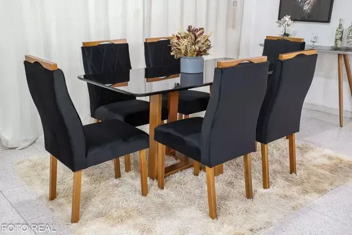 Mesa de jantar 6 lugares - Foto 2