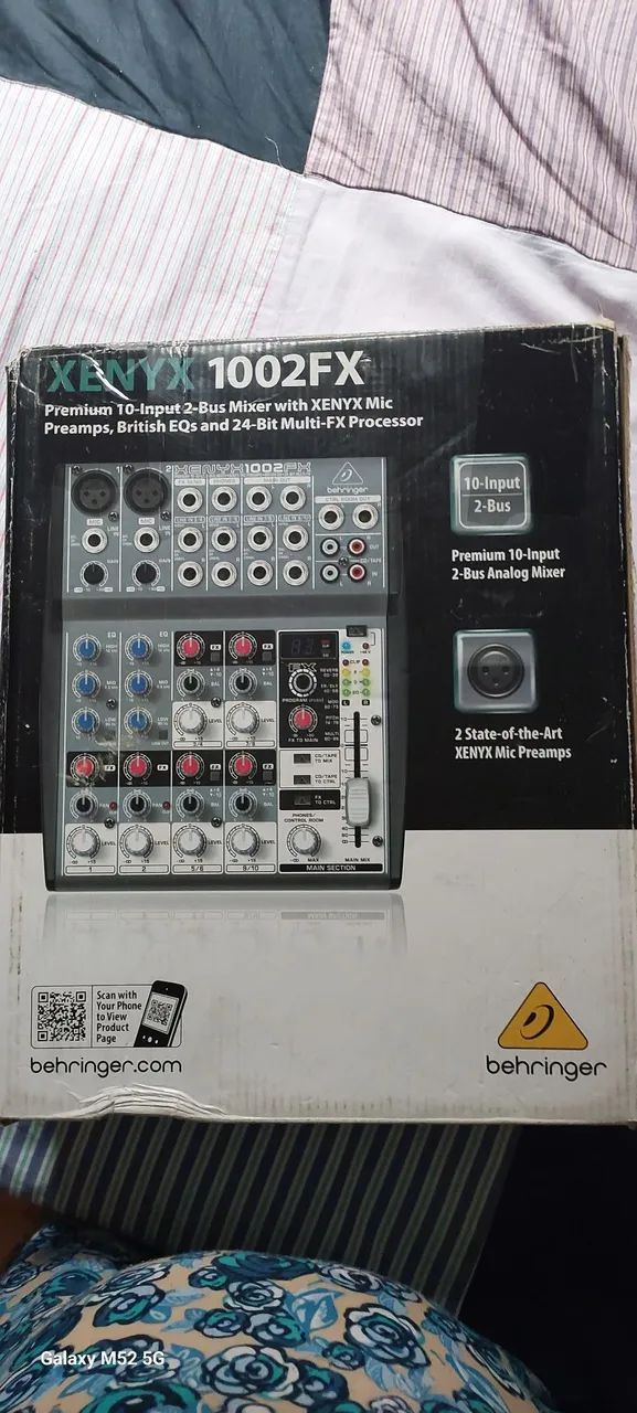 Mesa xenyx 1002fx nova . - Foto 4