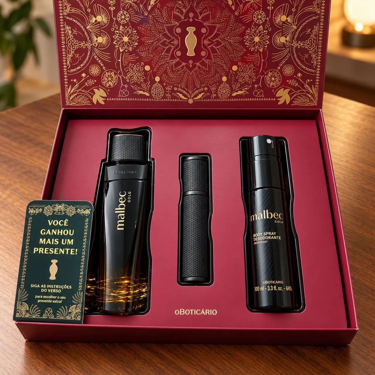Kit Especial De Natal Malbec Gold