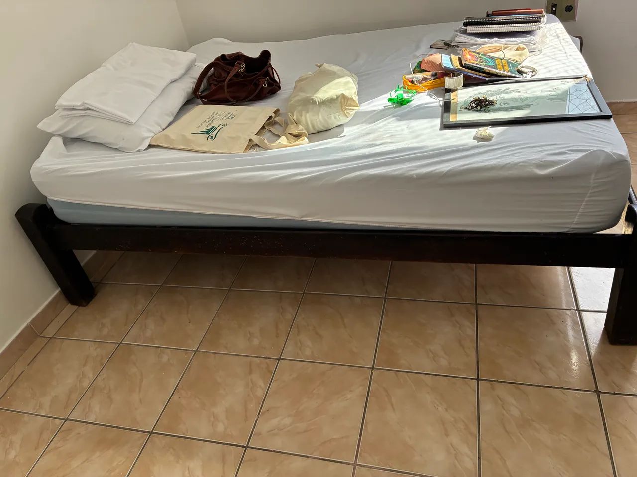 CAMA TURCA & ESTANTE de FERRO - Foto 3