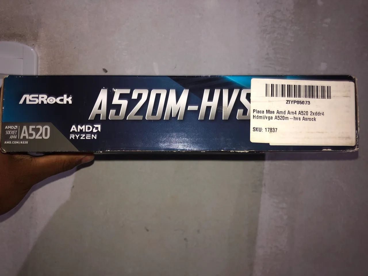 Vendo placa mãe a520m da asrock nunca usada  - Foto 3