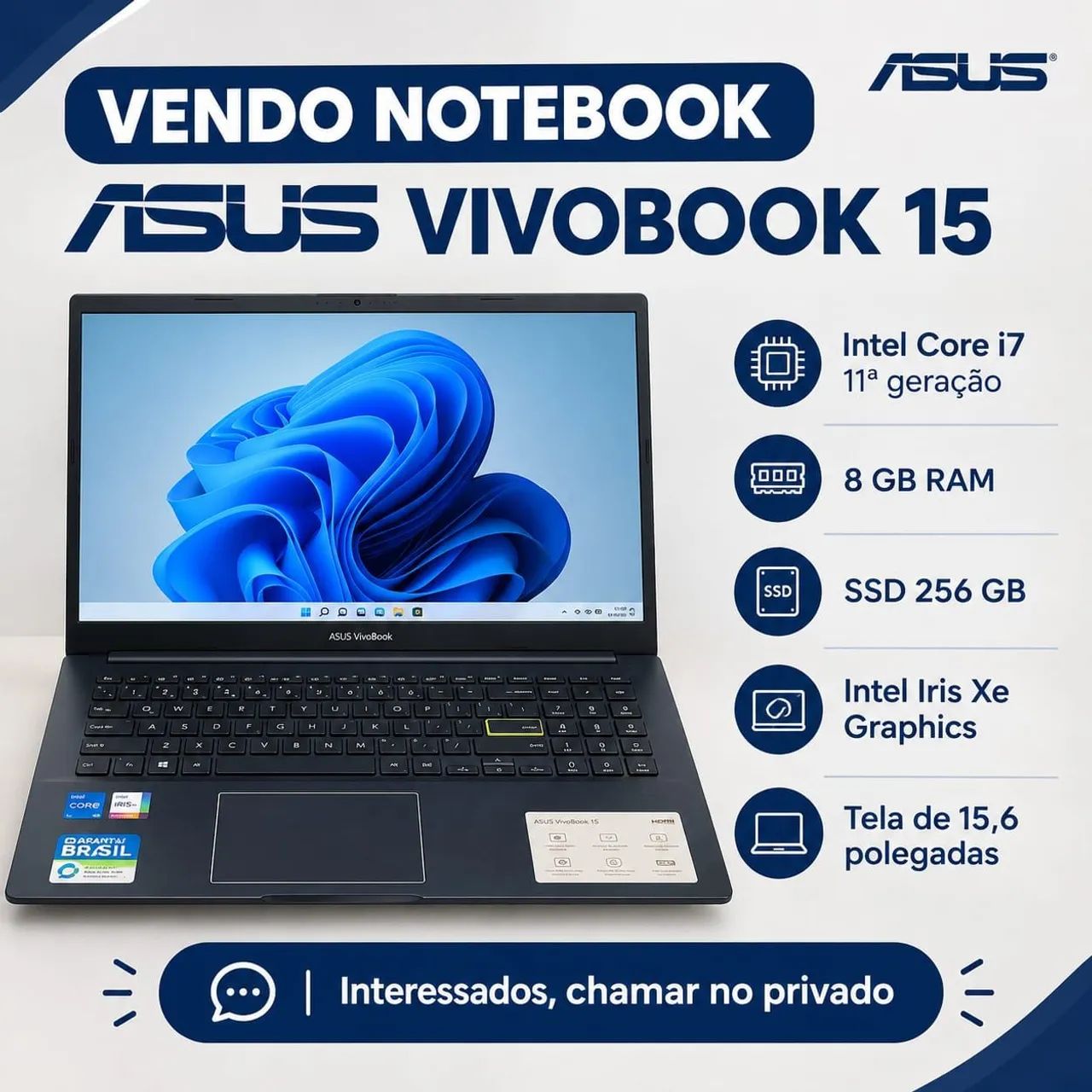 Notebook Asus vivoBook 15 