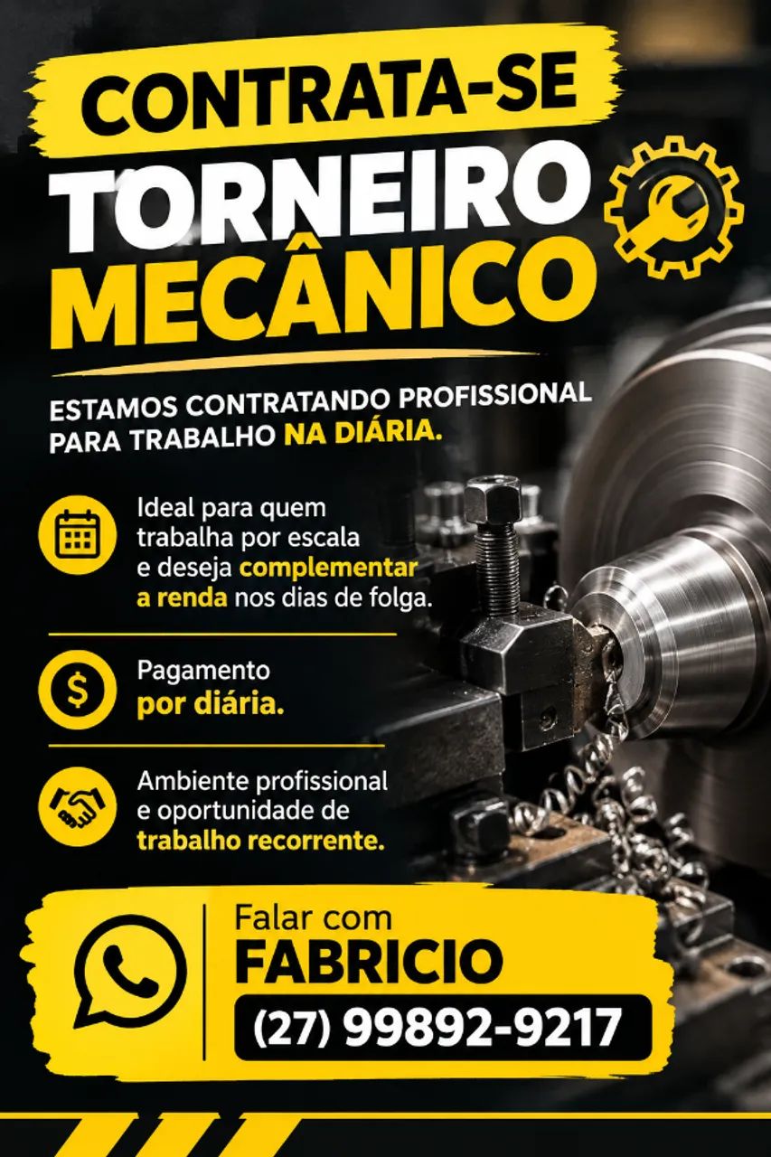 Torneiro mecânico 