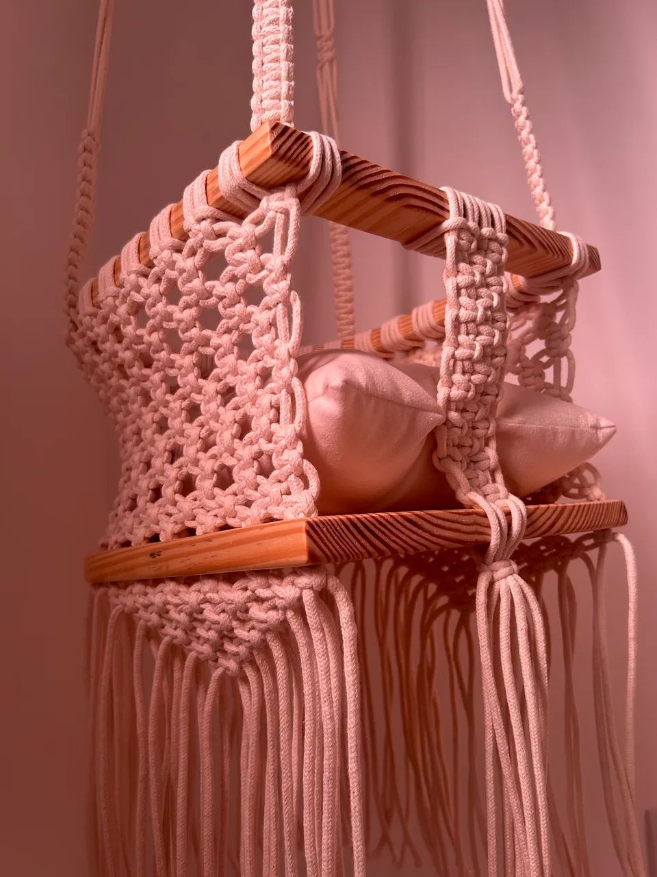 Balanço em macrame 