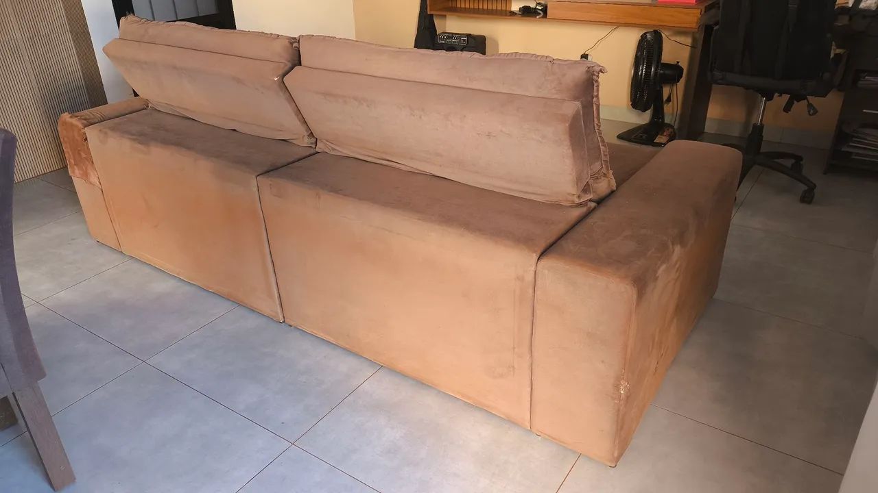 Sofá retrátil reclinável 2,50m - Foto 4