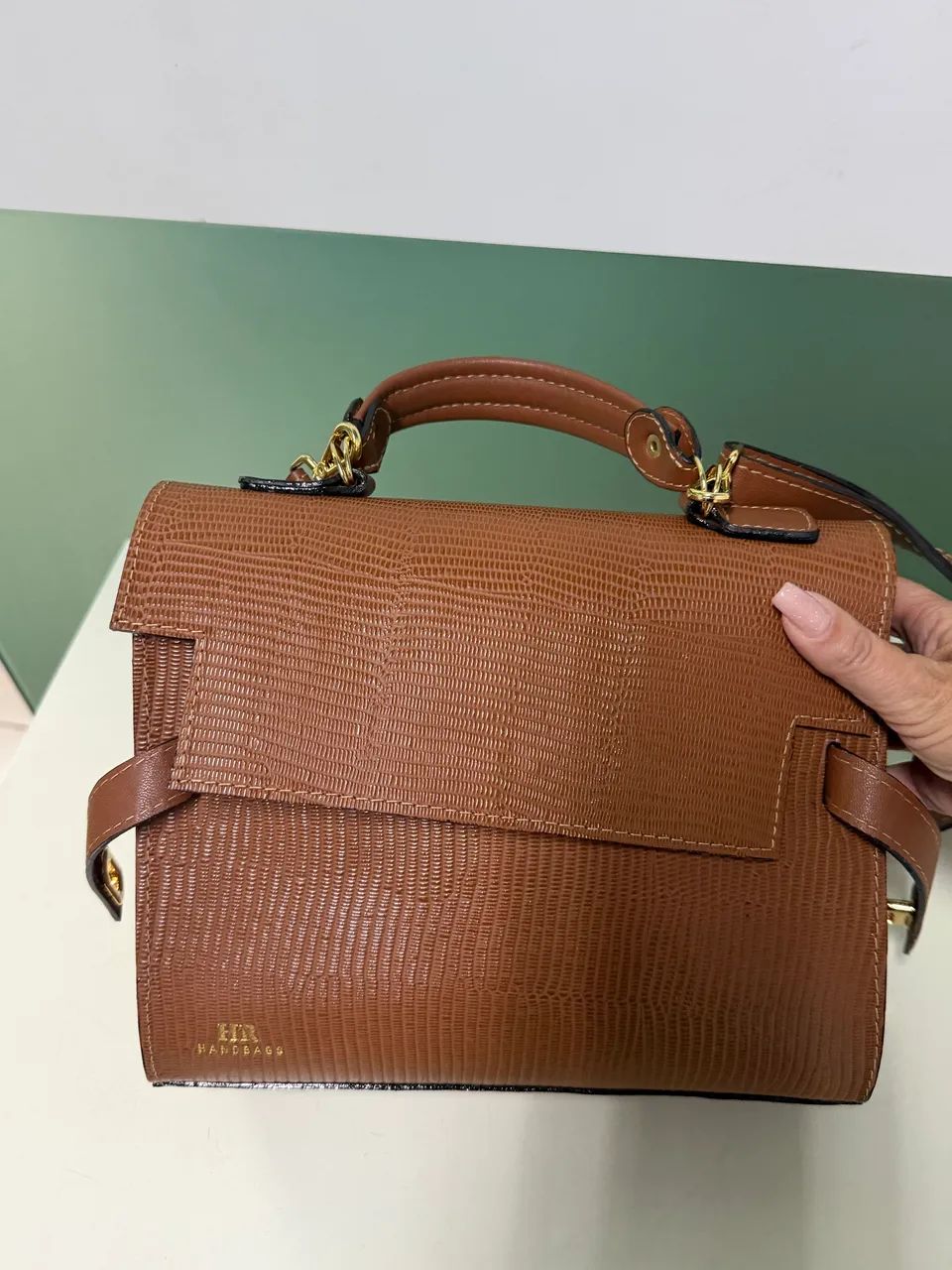 Bolsa de couro legítimo  - Foto 2