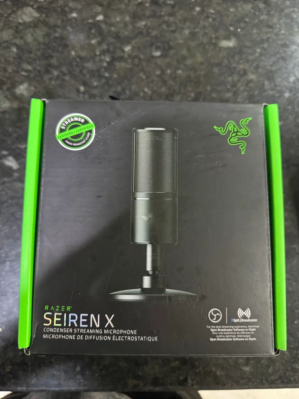 Microfone Gamer Razer Seiren X 