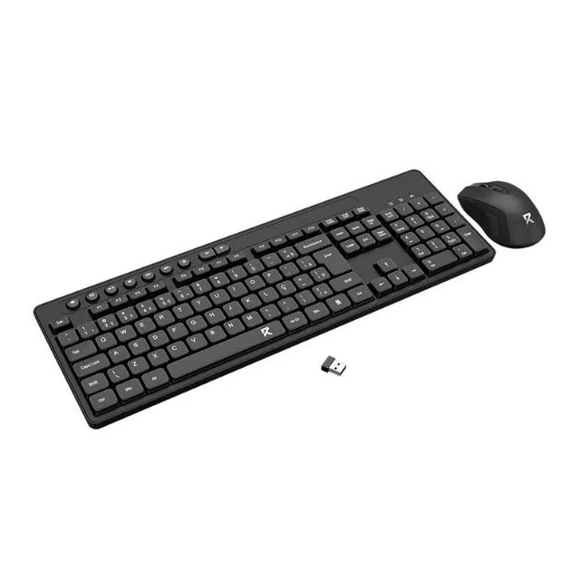 Kit Teclado e Mouse Sem Fio Redragon - BS-7094 - WZetta - Foto 3