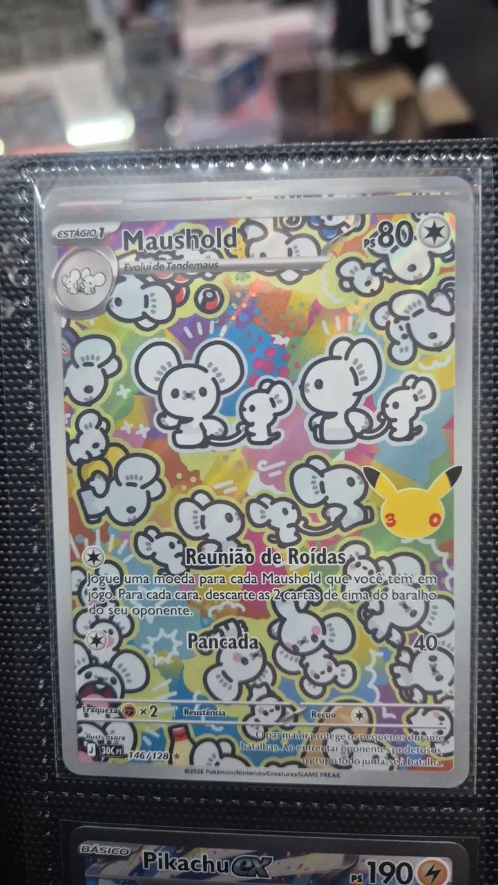 Card Pokémon Maushold (146/128) Pokémon 30th