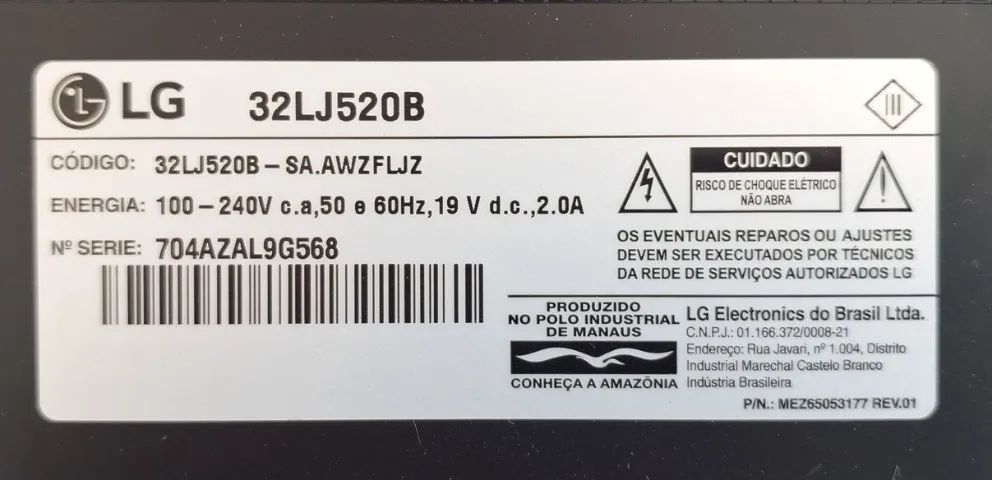 TV 32" LG HD [Não é Smart] - Foto 3