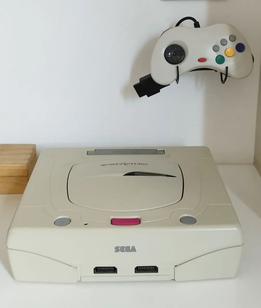 Sega Saturno Branco 