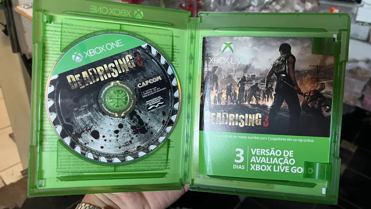 Jogo Xbox One Dead Rising 3 em otimo estado