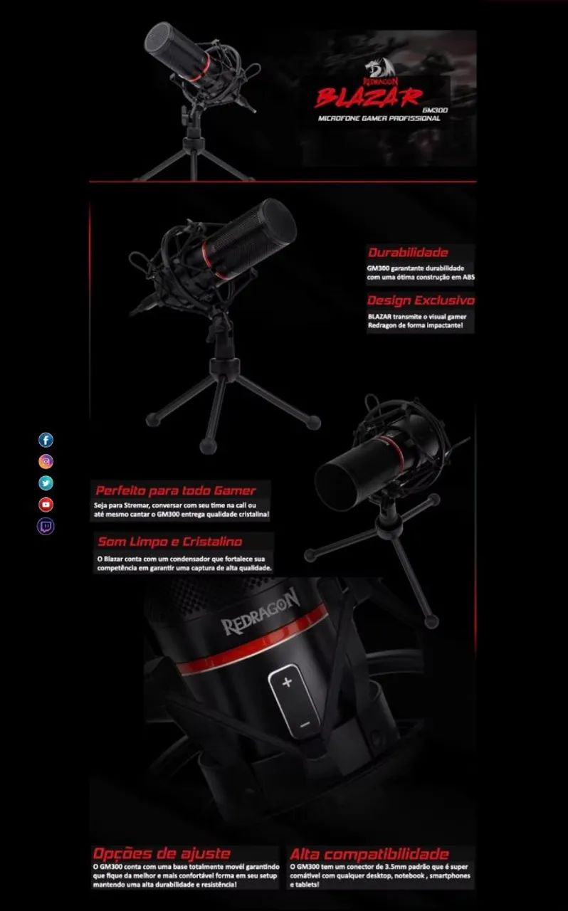 microfone streamer gamer - Foto 2