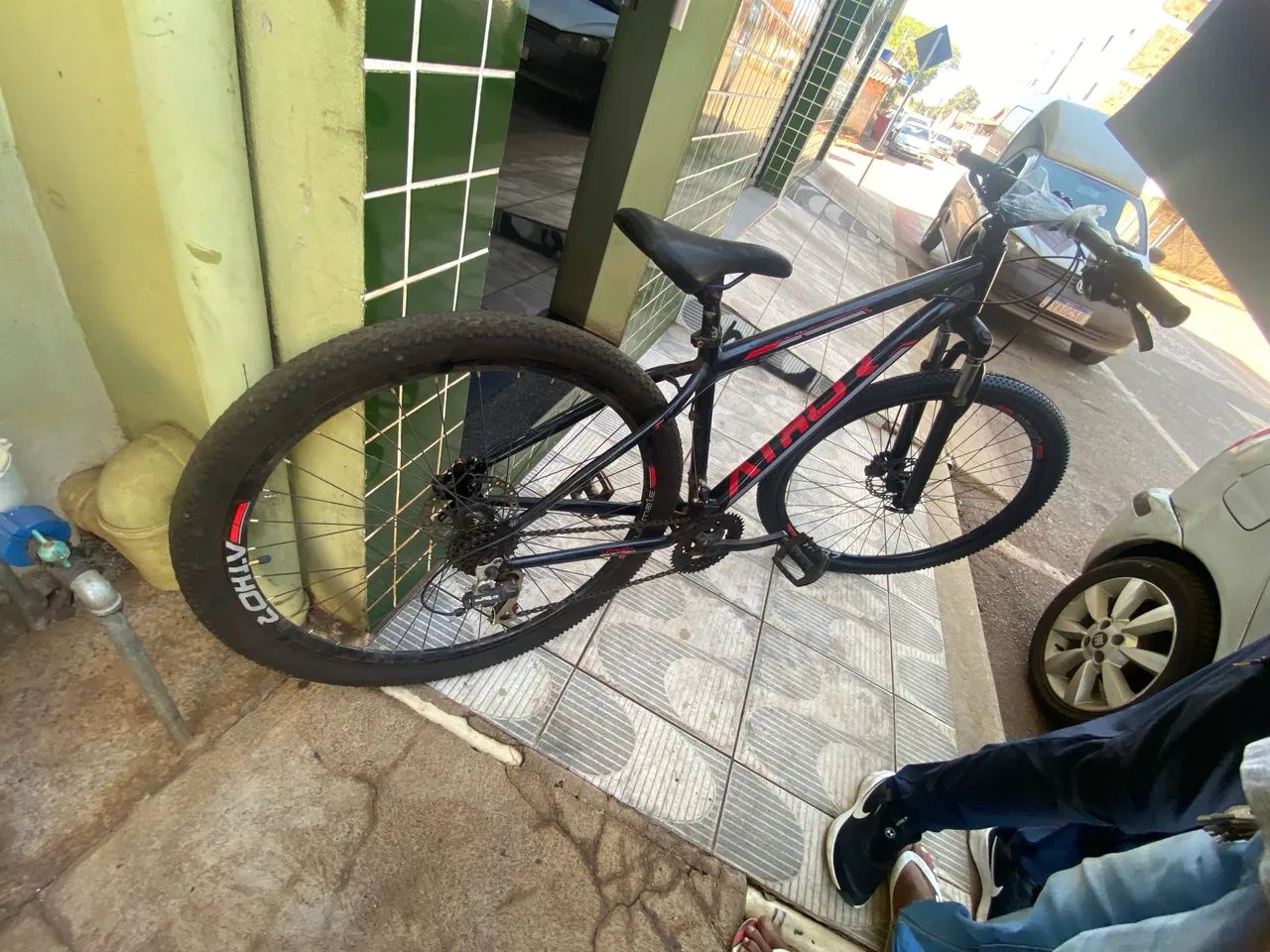 Bicicleta Athos em perfeito estado (troco em pc ou celulares ) - Foto 2