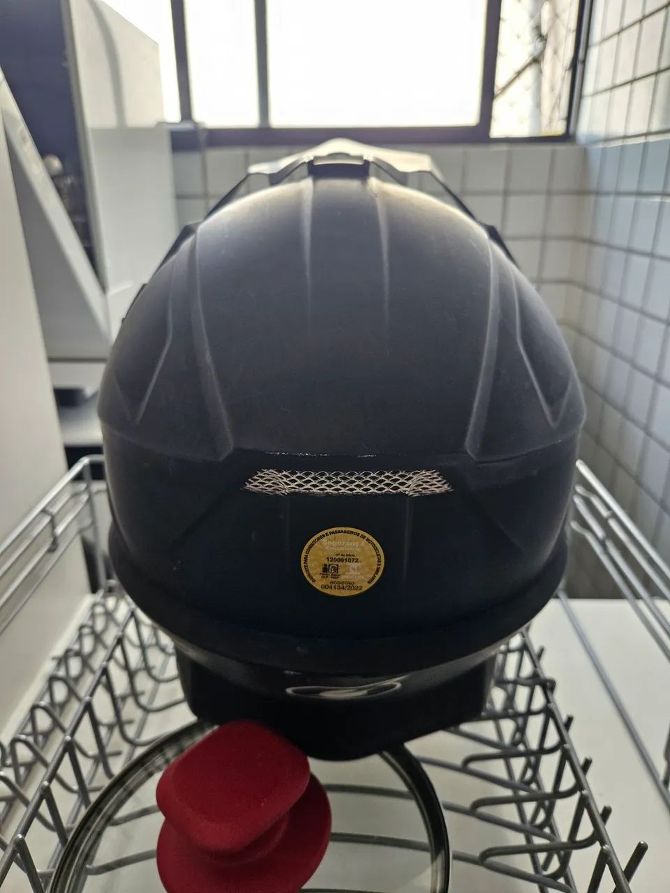 Capacete Motocross O'Neal Black Matte - Robusto e Conservado