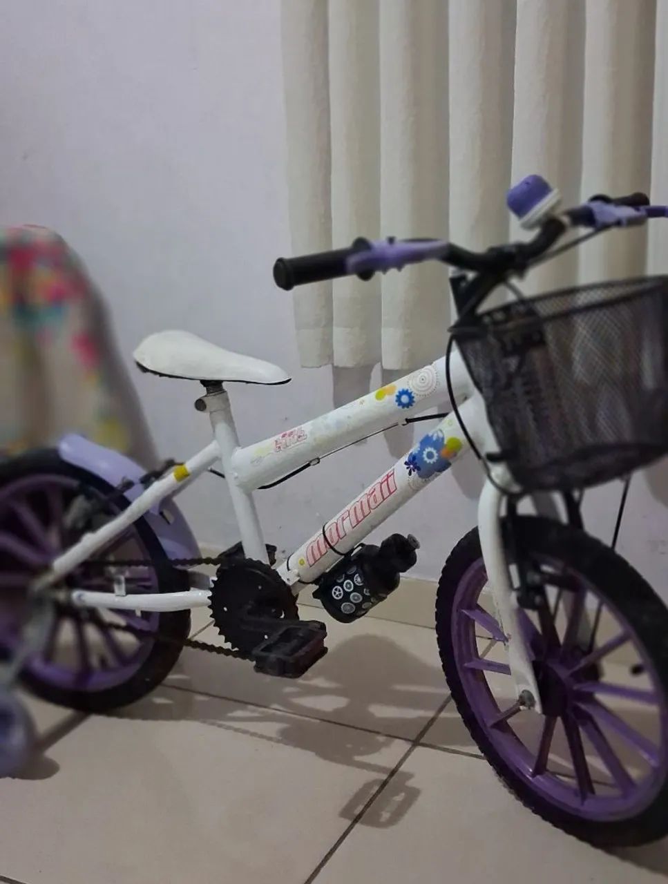 BICICLETA INFANTIL ARO 16 SEMI NOVA - Foto 3